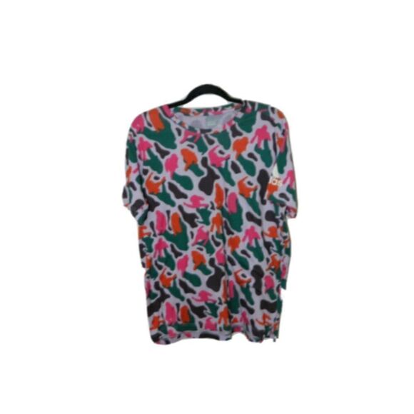 Adidas x N.E.R.D Pharrell Prime T-Shirt Multicolor Camo Mens Size Large - Picture 1 of 10